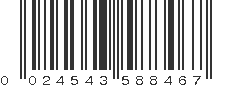 UPC 024543588467