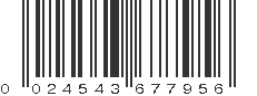 UPC 024543677956