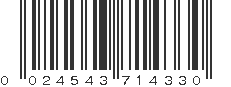 UPC 024543714330