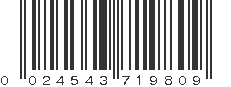 UPC 024543719809