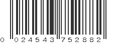 UPC 024543752882