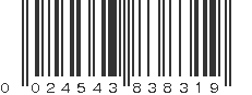 UPC 024543838319