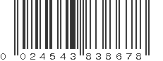 UPC 024543838678