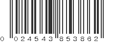 UPC 024543853862