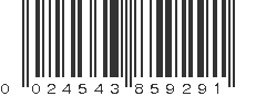 UPC 024543859291