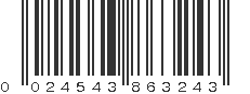 UPC 024543863243