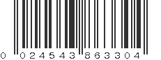 UPC 024543863304