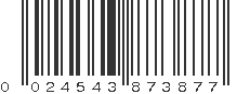 UPC 024543873877