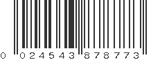 UPC 024543878773