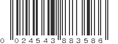 UPC 024543883586