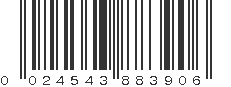 UPC 024543883906