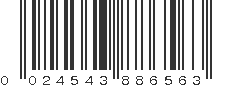 UPC 024543886563