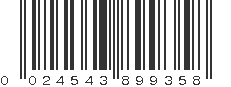 UPC 024543899358