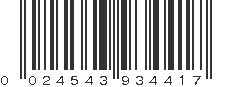 UPC 024543934417