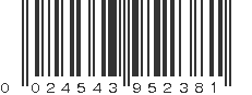 UPC 024543952381