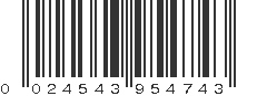 UPC 024543954743