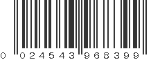 UPC 024543968399