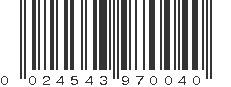 UPC 024543970040