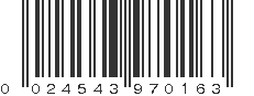 UPC 024543970163