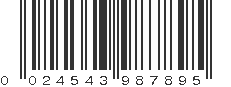 UPC 024543987895