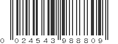 UPC 024543988809