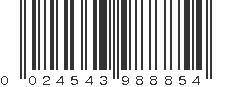 UPC 024543988854