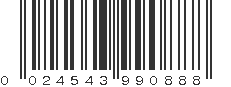 UPC 024543990888