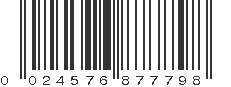 UPC 024576877798