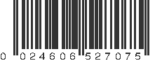 UPC 024606527075