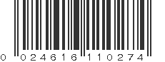 UPC 024616110274