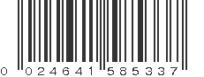 UPC 024641585337