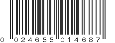 UPC 024655014687