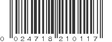 UPC 024718210117