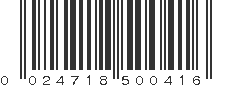 UPC 024718500416