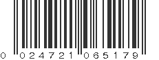 UPC 024721065179