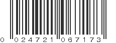 UPC 024721067173