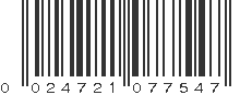 UPC 024721077547