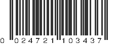 UPC 024721103437