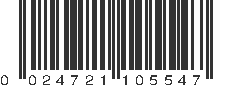 UPC 024721105547