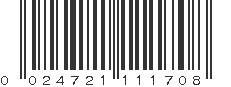 UPC 024721111708