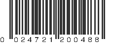 UPC 024721200488