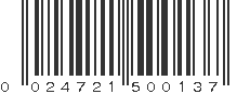 UPC 024721500137