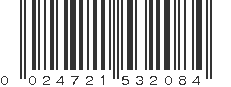 UPC 024721532084