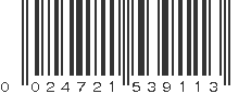 UPC 024721539113