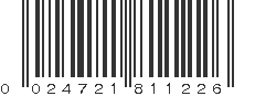 UPC 024721811226