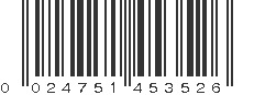 UPC 024751453526