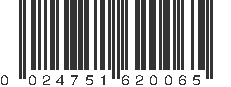 UPC 024751620065