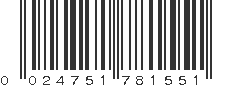 UPC 024751781551