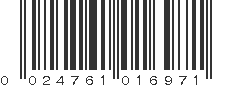 UPC 024761016971