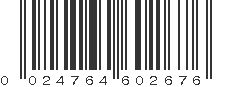 UPC 024764602676